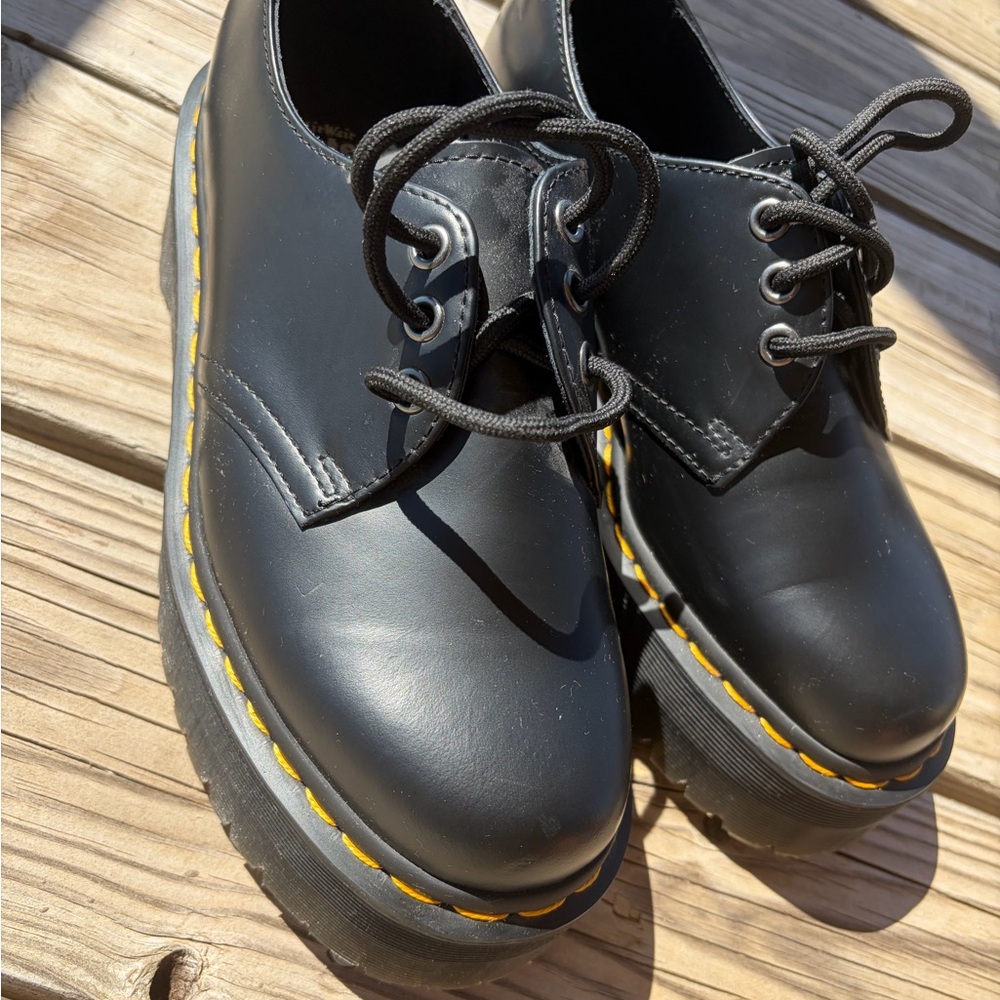 Platform Doc Martin Loafers
